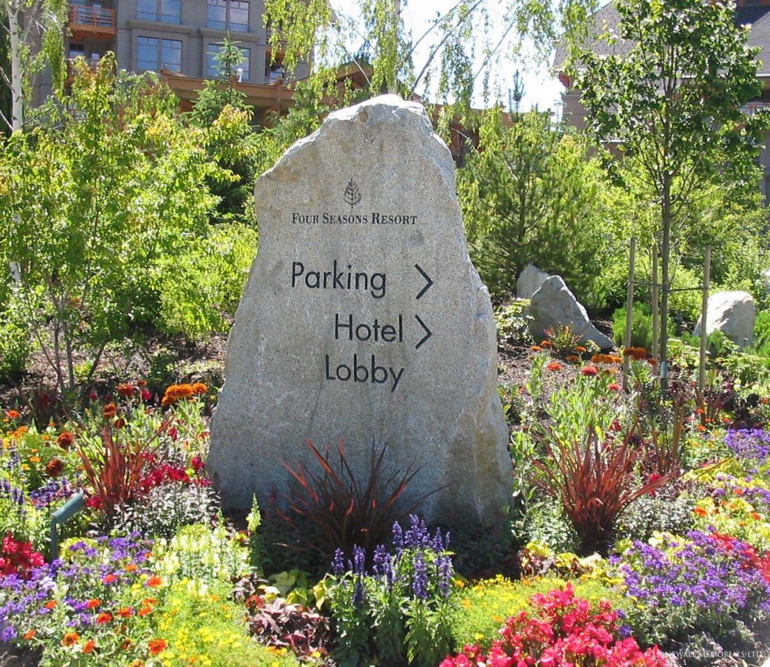 Natural Rock Signage | Custom Made in British Colummia